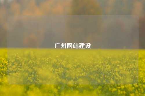 广州网站建设
